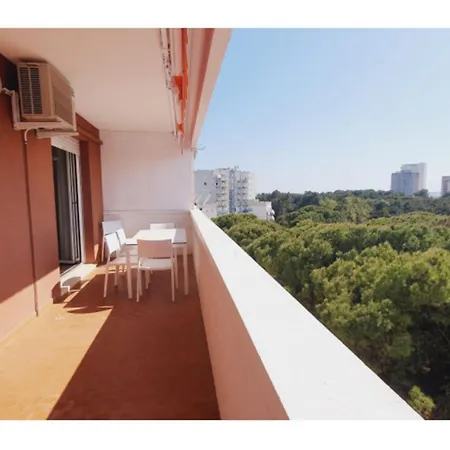 Delightful Lateral Sea View Flat Apartment